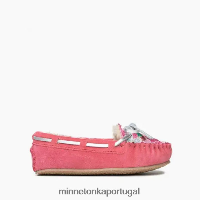 Cassie crianças Minnetonka sereia rosa quente XJTPV6496 calçados