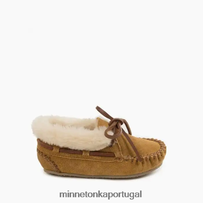 charley crianças Minnetonka canela XJTPV6501 calçados