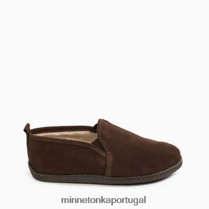 Romeu homens Minnetonka chocolate XJTPV6422 calçados
