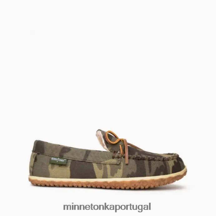 Tom homens Minnetonka estampa camuflada XJTPV6368 calçados
