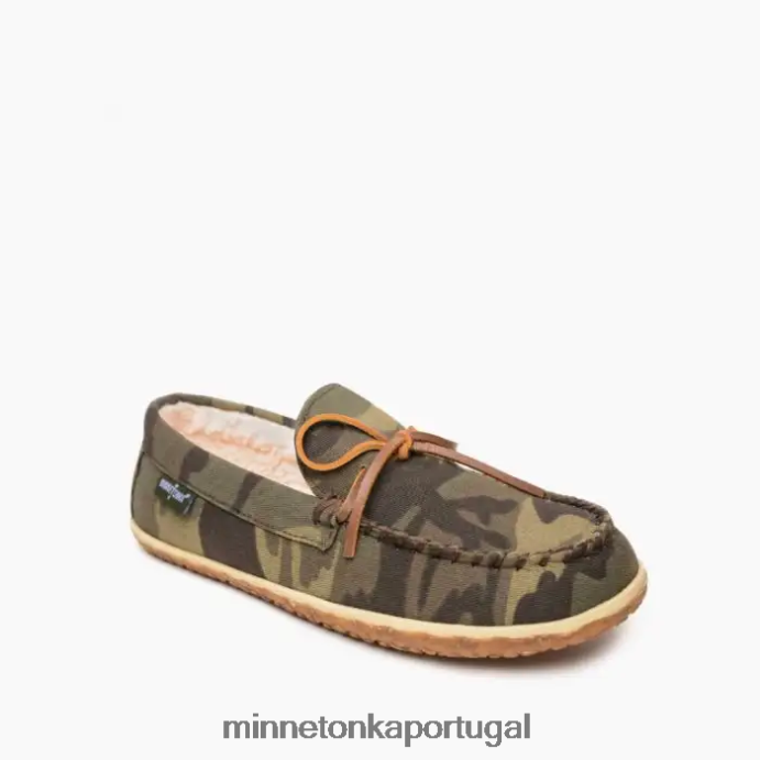 Tom homens Minnetonka estampa camuflada XJTPV6368 calçados