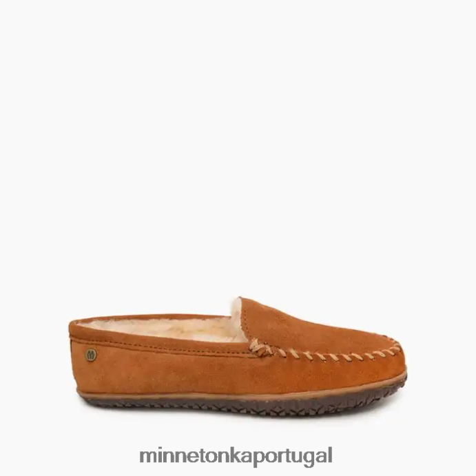 tobie de pele de carneiro homens Minnetonka marrom XJTPV6370 calçados