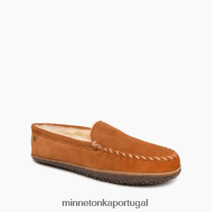 tobie de pele de carneiro homens Minnetonka marrom XJTPV6370 calçados
