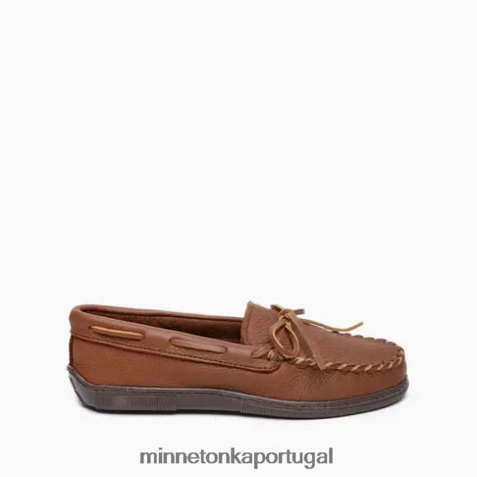 clássico de couro de alce homens Minnetonka carmelo XJTPV6325 calçados