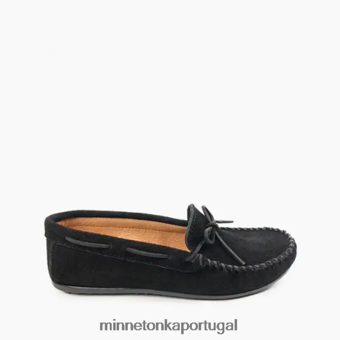 moc clássico homens Minnetonka preto XJTPV6328 calçados