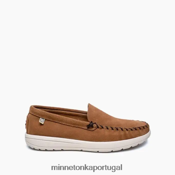 descubra o clássico homens Minnetonka marrom empoeirado XJTPV6344 calçados