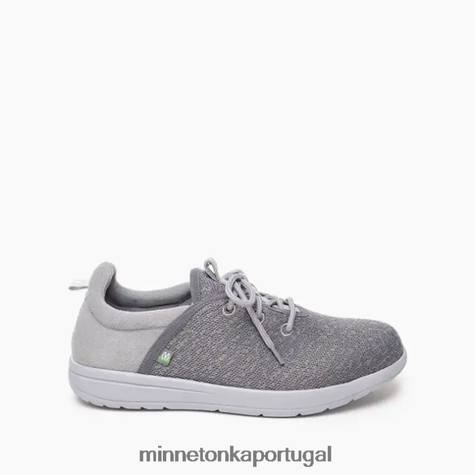 eco de novo homens Minnetonka cinza XJTPV6453 calçados
