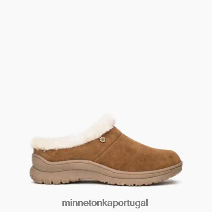 Emerson mulheres Minnetonka marrom empoeirado XJTPV645 calçados