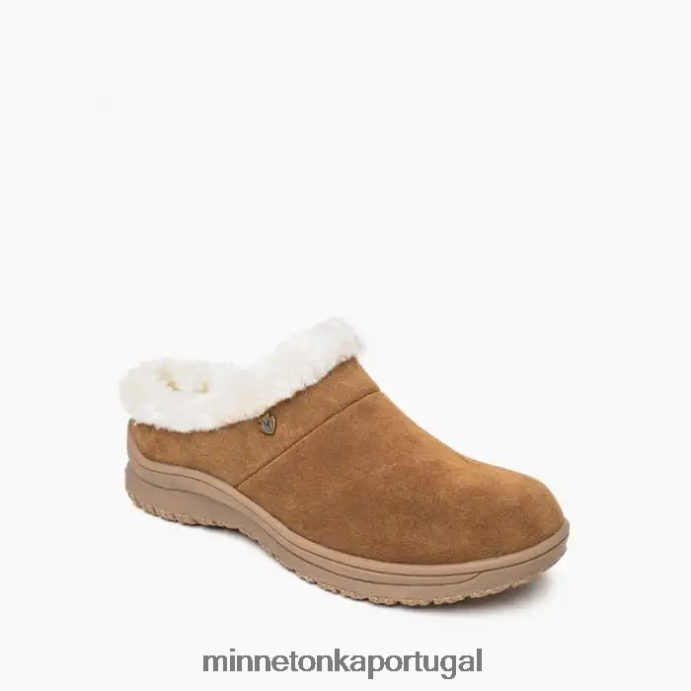 Emerson mulheres Minnetonka marrom empoeirado XJTPV645 calçados