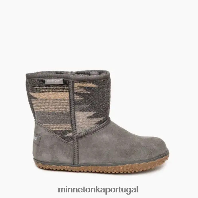 Tali mulheres Minnetonka cinza multi XJTPV648 calçados