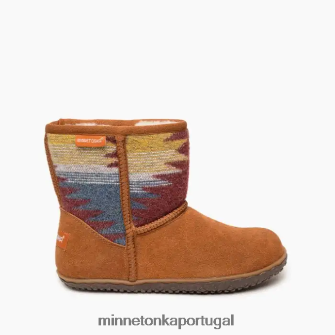 Tali mulheres Minnetonka marrom multi XJTPV647 calçados