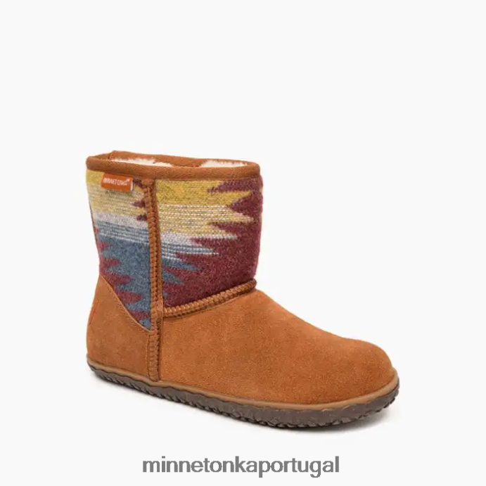 Tali mulheres Minnetonka marrom multi XJTPV647 calçados