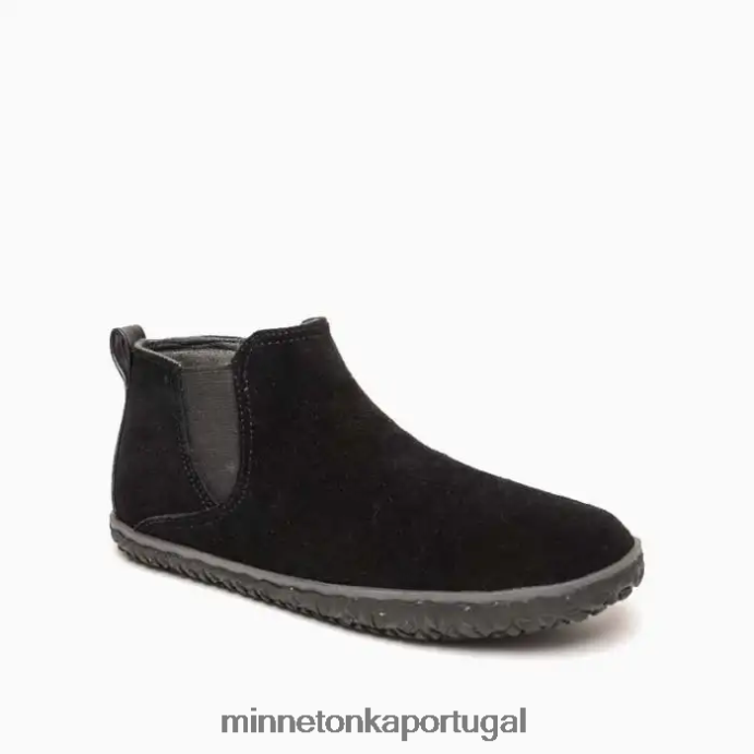 bota chelsea mulheres Minnetonka preto XJTPV655 calçados