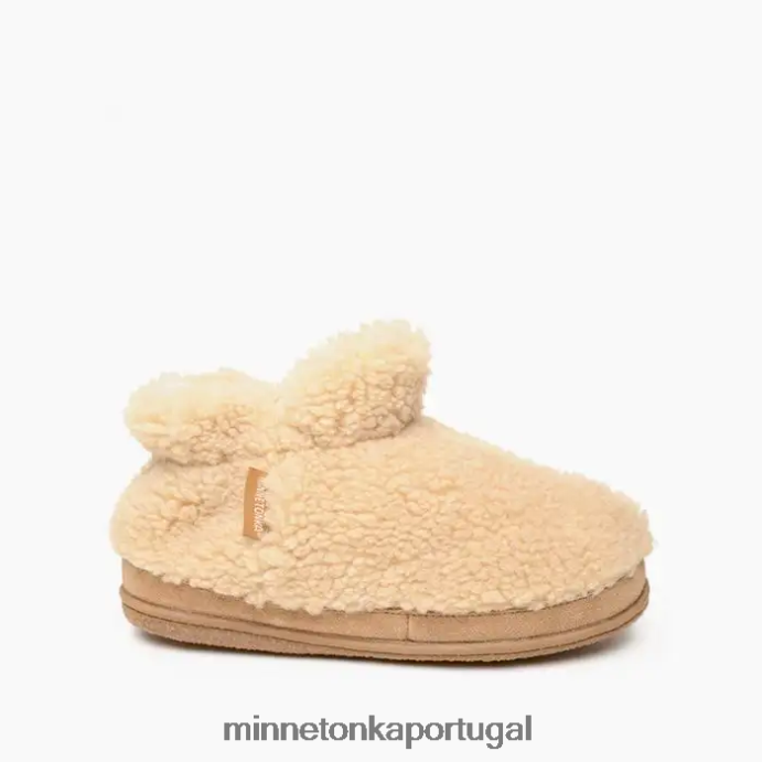 botinha brekyn mulheres Minnetonka bronzeado dourado XJTPV6296 calçados