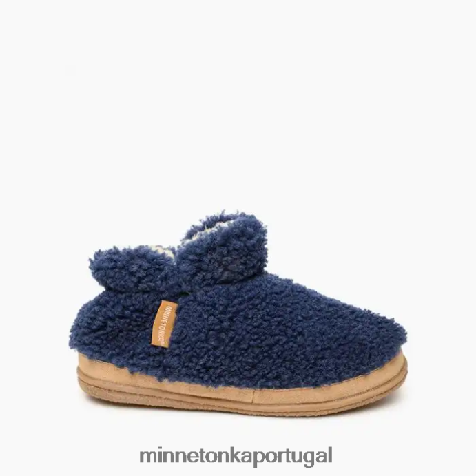 botinha brekyn mulheres Minnetonka marinha XJTPV6297 calçados