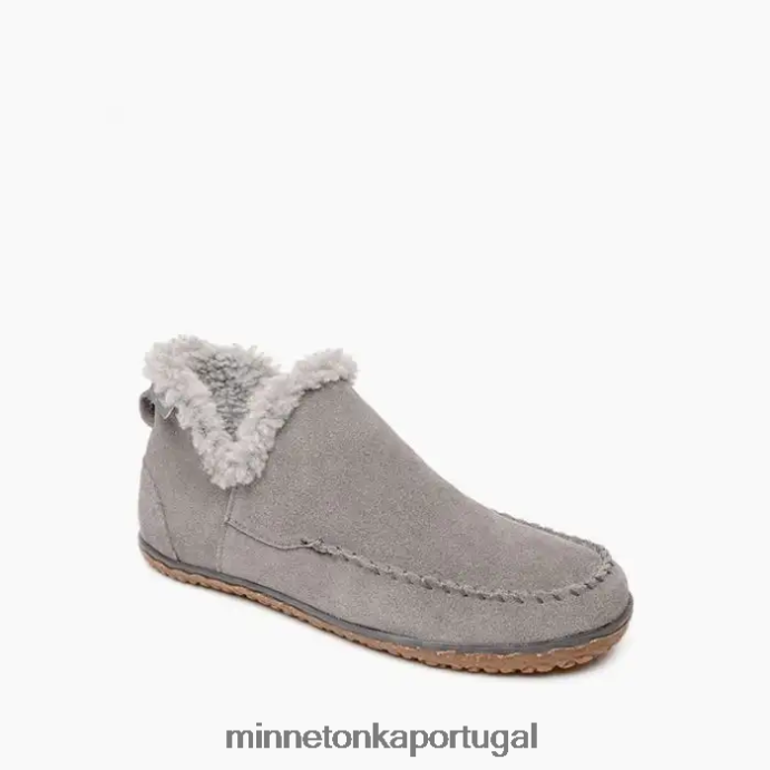 taren mulheres Minnetonka cinza XJTPV650 calçados