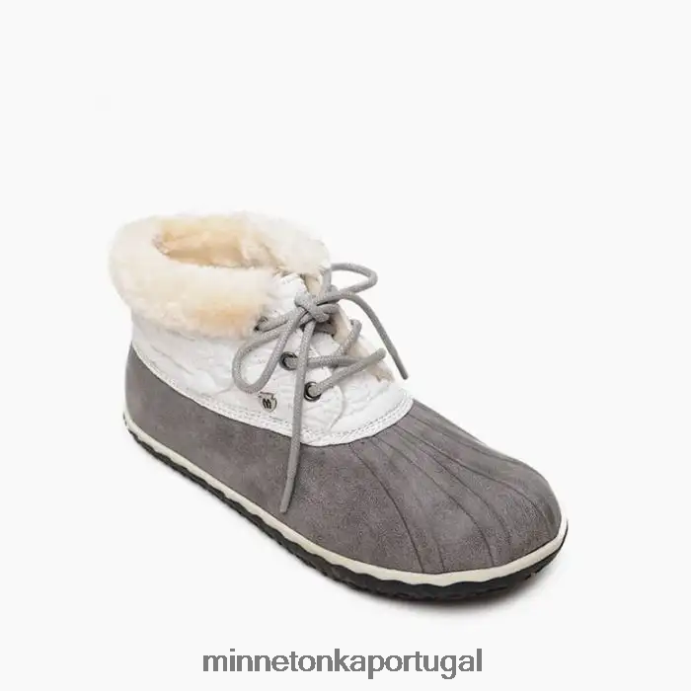 tega mulheres Minnetonka cinza XJTPV652 calçados
