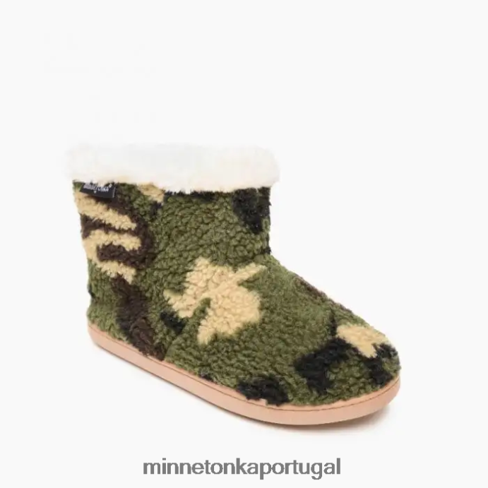 Betty mulheres Minnetonka estampa camuflada XJTPV6241 calçados