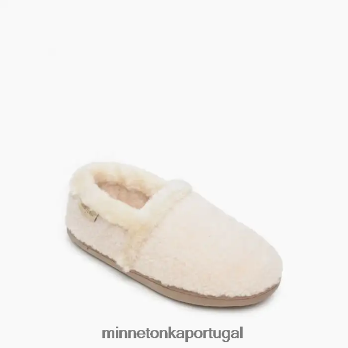 Dina mulheres Minnetonka creme XJTPV6249 calçados