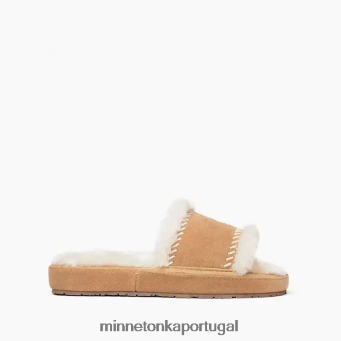 Loni mulheres Minnetonka canela XJTPV6247 calçados