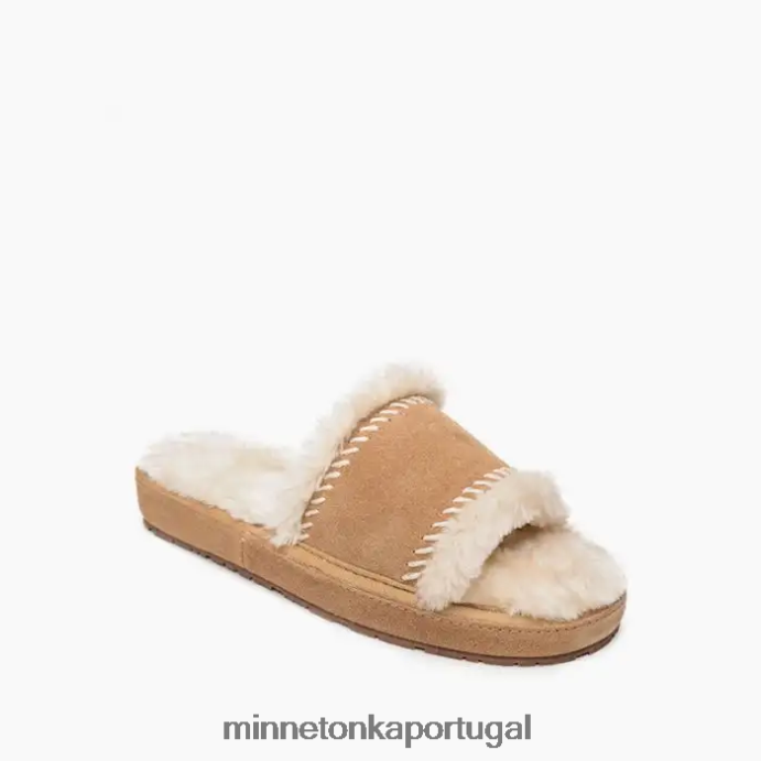 Loni mulheres Minnetonka canela XJTPV6247 calçados
