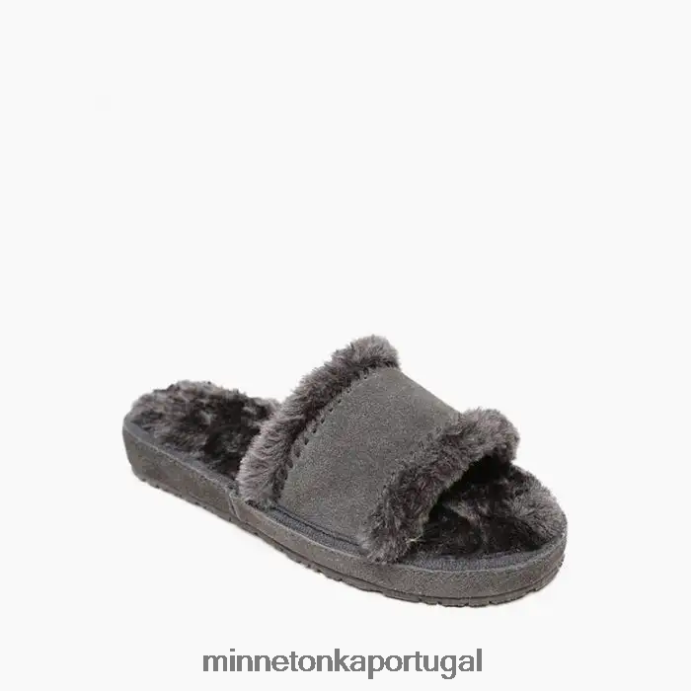 Loni mulheres Minnetonka carvão XJTPV6246 calçados