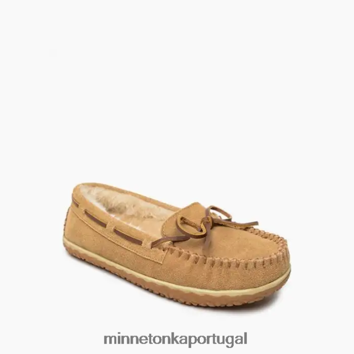 Tília mulheres Minnetonka canela XJTPV6128 calçados