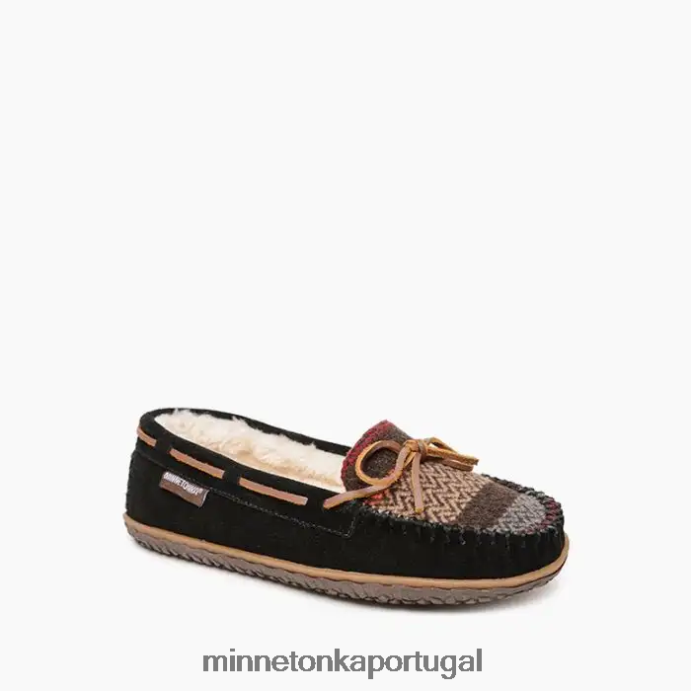Tília mulheres Minnetonka multi preto XJTPV6125 calçados