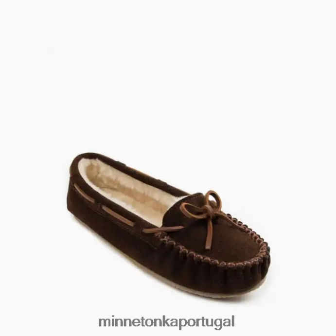 calmamente mulheres Minnetonka chocolate XJTPV6200 calçados