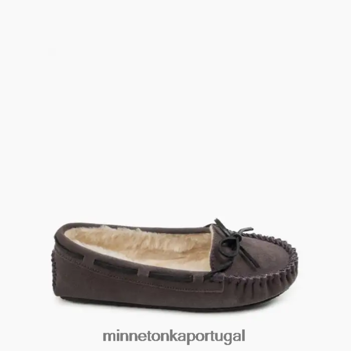 calmamente mulheres Minnetonka cinza XJTPV6203 calçados