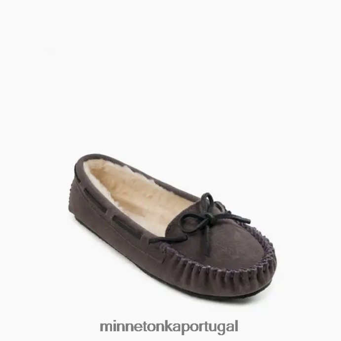 calmamente mulheres Minnetonka cinza XJTPV6203 calçados