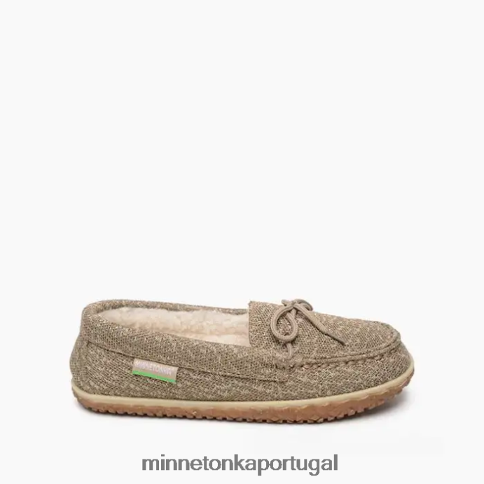 carvalho ecológico mulheres Minnetonka bronzeado XJTPV6267 calçados