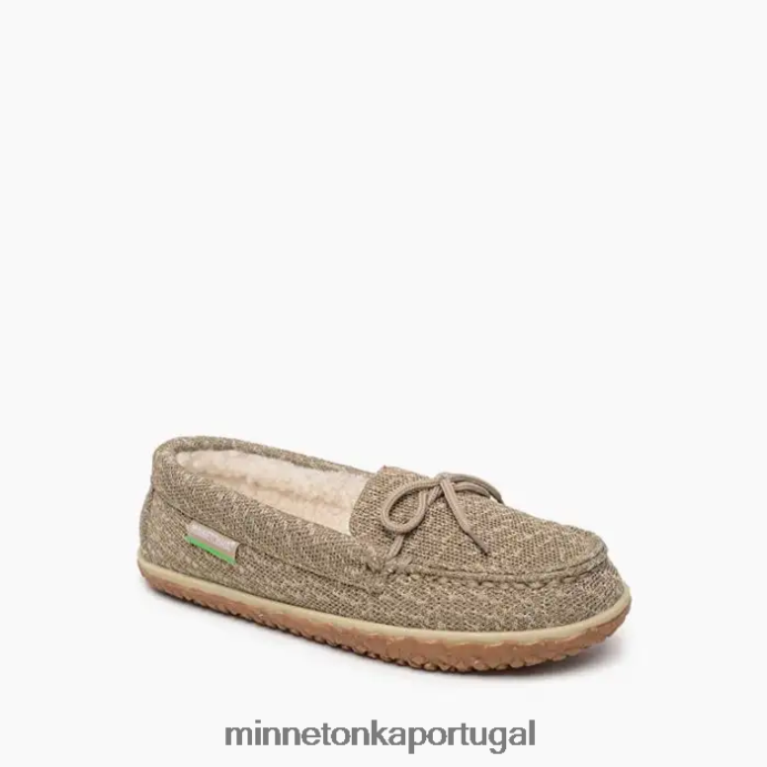 carvalho ecológico mulheres Minnetonka bronzeado XJTPV6267 calçados