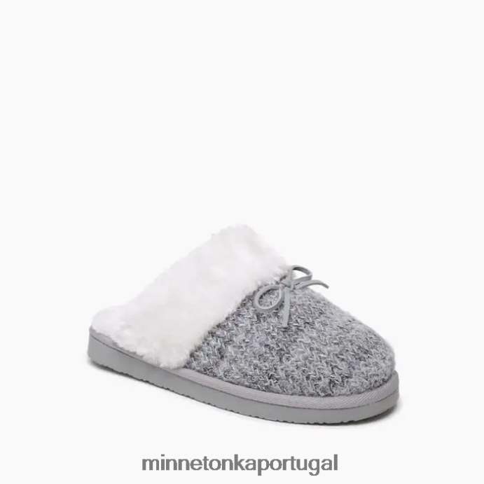 enxurrada mulheres Minnetonka cinza XJTPV6305 calçados