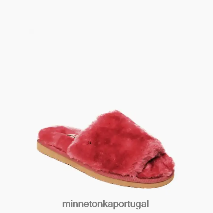 haha mulheres Minnetonka baga vermelha XJTPV6284 calçados