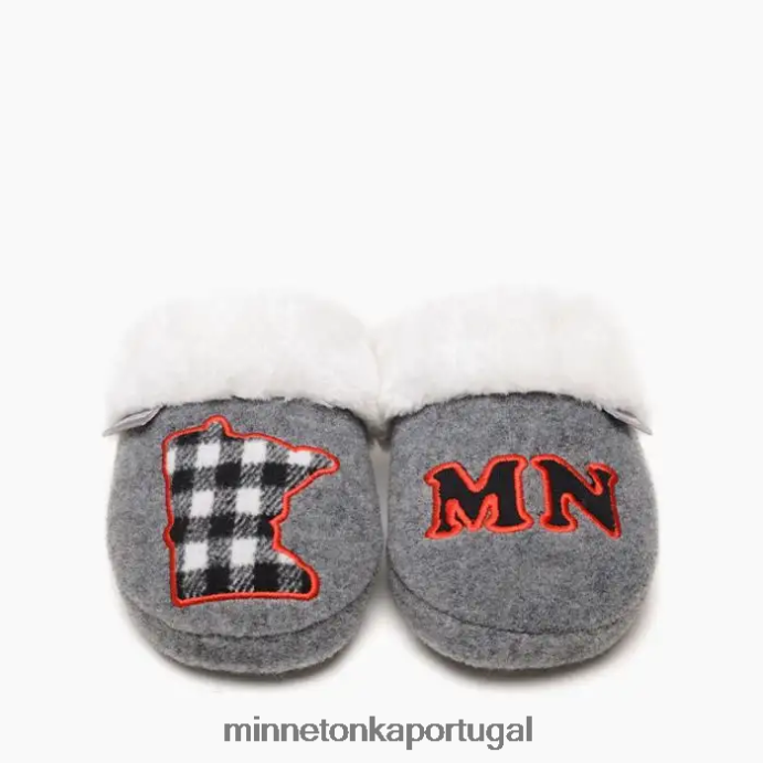 minny mulheres Minnetonka cinza XJTPV6253 calçados