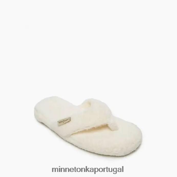 olívia mulheres Minnetonka creme XJTPV6273 calçados