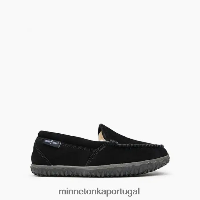 temperamento mulheres Minnetonka preto XJTPV6138 calçados