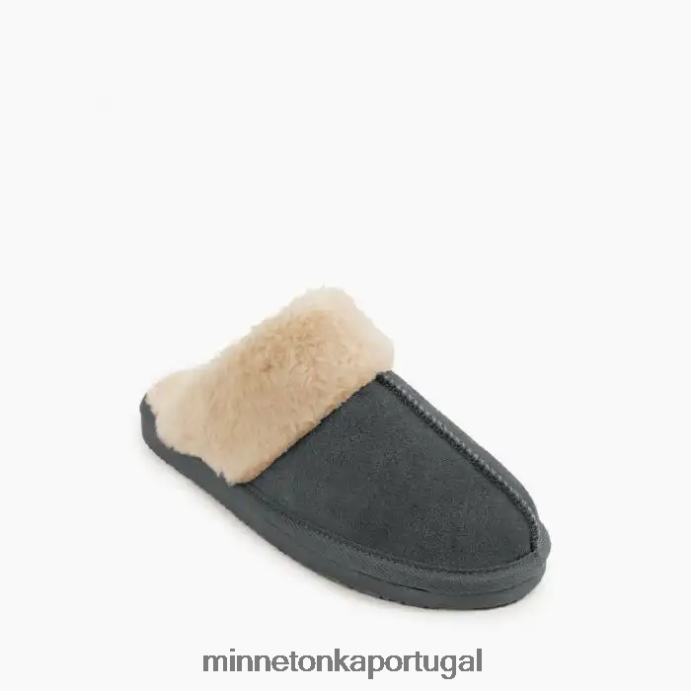 xadrez mulheres Minnetonka carvão XJTPV6210 calçados