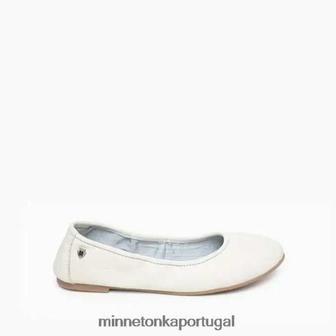 Ana mulheres Minnetonka branco XJTPV6112 calçados