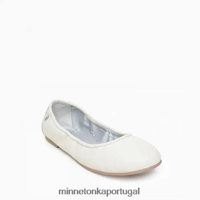 Ana mulheres Minnetonka branco XJTPV6112 calçados