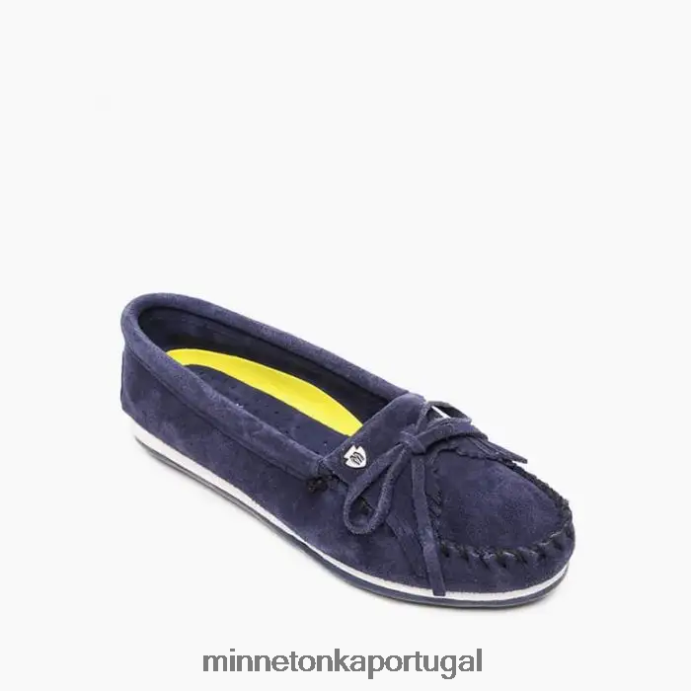 Kilty mais mulheres Minnetonka marinha XJTPV661 calçados