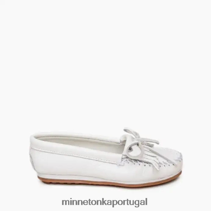 kilt de couro plus mulheres Minnetonka branco XJTPV664 calçados