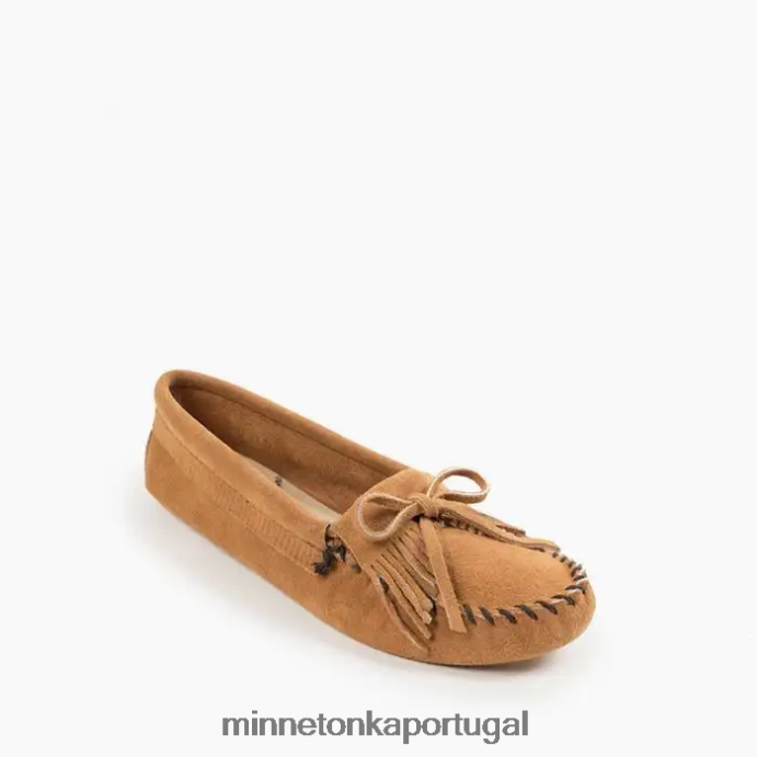 sola macia Kilty mulheres Minnetonka cinza XJTPV693 calçados