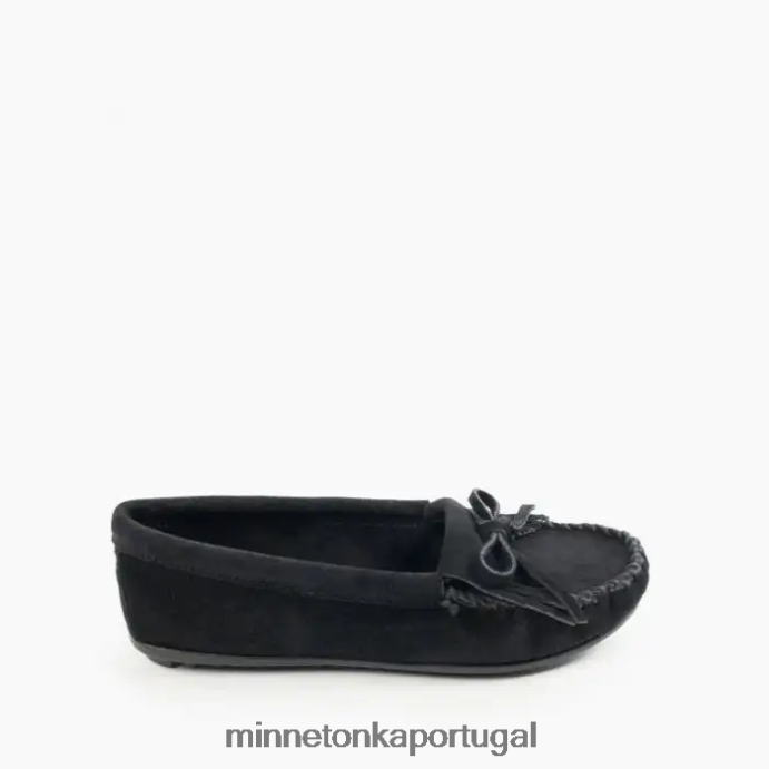 solado kilt mulheres Minnetonka preto XJTPV672 calçados