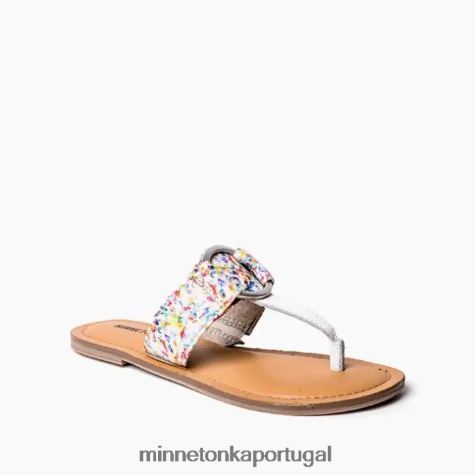 Fairlea mulheres Minnetonka cera branca derretida XJTPV6185 calçados