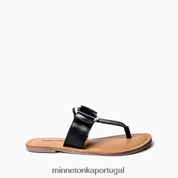 Fairlea mulheres Minnetonka preto XJTPV6182 calçados