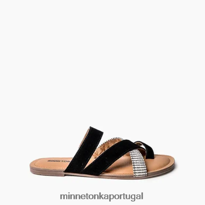 Faribee mulheres Minnetonka multi preto XJTPV6165 calçados