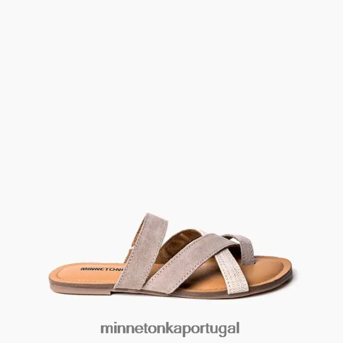 Faribee mulheres Minnetonka simplesmente cinza multi XJTPV6168 calçados
