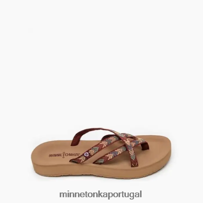 Hanna mulheres Minnetonka marrom XJTPV6180 calçados